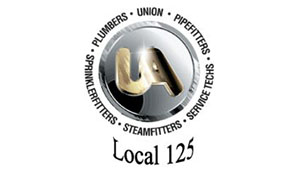 Plumbers & Pipefitters Local 125 logo